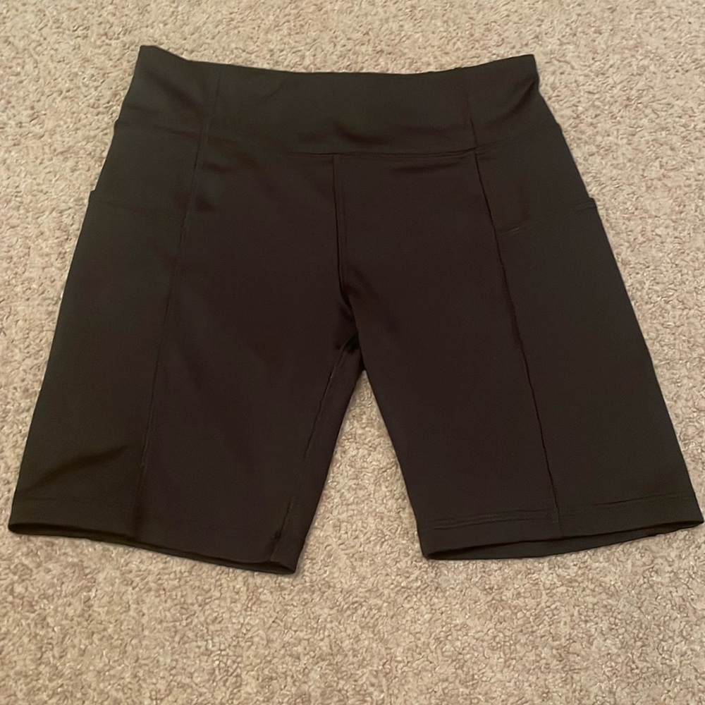 Girls Knee Length Athletic Shorts